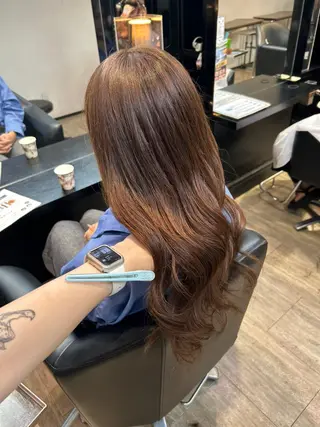ロング カラー ishizuka toaのヘアスタイル