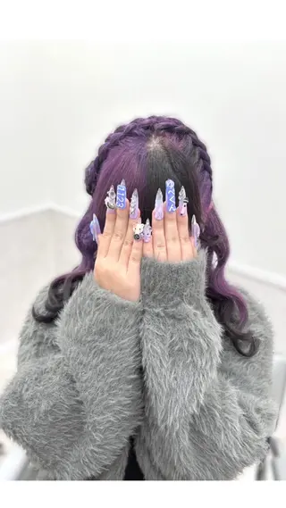ヘアアレンジ ゆうひ🎀艶カラー/ ヘアメ/チョコカラーのヘアスタイル
