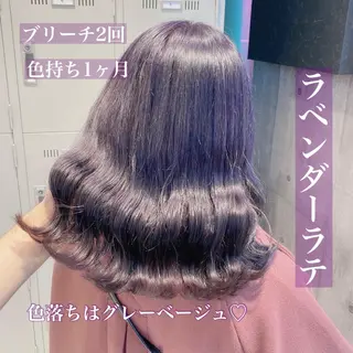 セミロング カラー ヘアアレンジ メンズ キッズ マツエク・マツパ ブリーチの髪様 MASATOのヘアスタイル