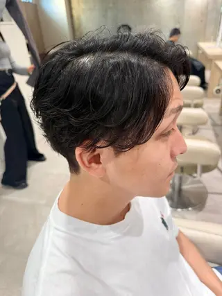 パーマ メンズ ✂️ECHICA篠崎 sumito✂️のヘアスタイル