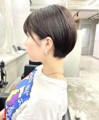 ショート 👑ボブはお任せ ミヤノ👑のヘアスタイル