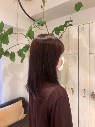 ミディアム カラー Noa🎀🫧 KNACK 阿倍野のヘアスタイル