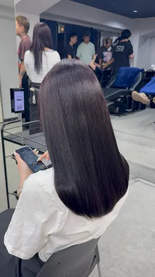カラー 🥂上品ワンホンヘア 🥂nozomiのヘアスタイル
