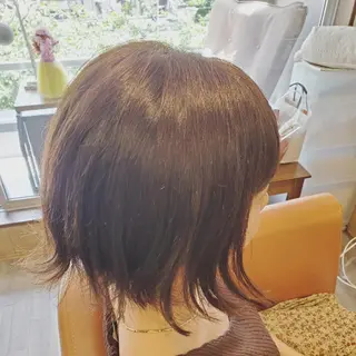 ショート カラー spa hair ark 富井直美のヘアスタイル
