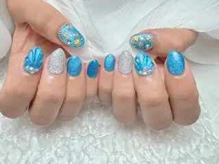 ネイル マジック ミラーのネイルデザイン