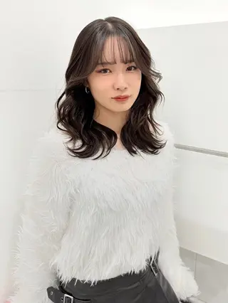 ミディアム ナツキ💫 カットモデル募集中のヘアスタイル