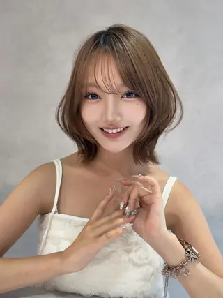 カラー ✨ボブ・レイヤー・ トレンドカラー✨のヘアスタイル