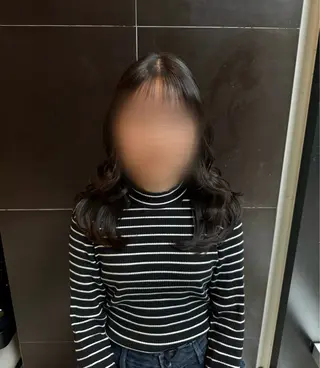 セミロング 🤍たむら みなみ 銀座🤍のヘアスタイル