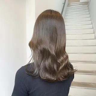 ミディアム ベージュ🤎/韓国風 ヘア🇰🇷/さくらのヘアスタイル