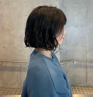 ミディアム パーマ 🌈メンズパーマ🌈 メンズカットアリサのヘアスタイル
