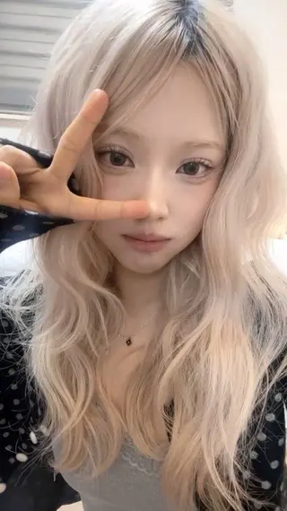 ロング カラー ヘアアレンジ 透明感カラー🎀艶髪 Anju/渋谷🎀のヘアスタイル