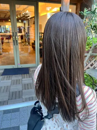 カラー 角田 癒音のヘアスタイル