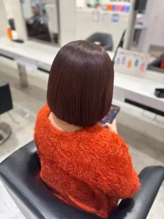 カラー 🩷 しおり 🩷のヘアスタイル
