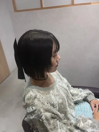 ミディアム Mao 🎀bob 赤み撃退🌿艶カラーのヘアスタイル