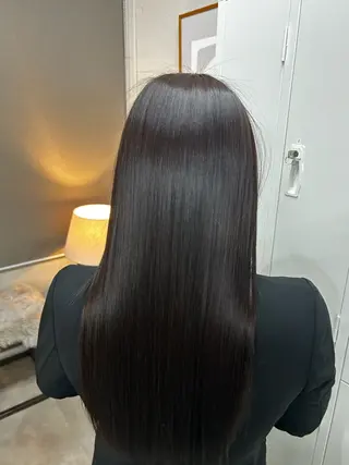 ロング 秦 海来のヘアスタイル