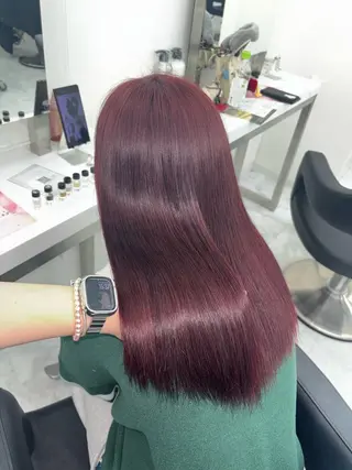 セミロング カラー トレンドカラー🎀 miku🪞🩰のヘアスタイル