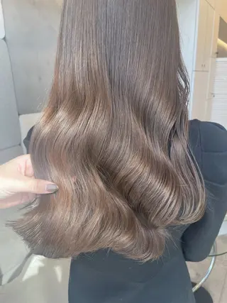 ロング 盛れる韓国ヘア / カワラギアユミのヘアスタイル