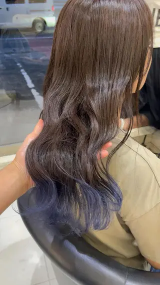 ロング mickey Yuinaのヘアスタイル