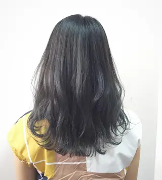 ミディアム カラー メンズ特化美容師 カラー専門ぺーターのヘアスタイル