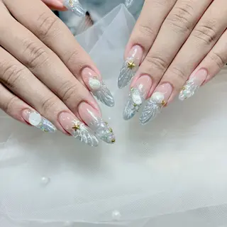 ネイル 🎀nana🫧 ワンホンネイル🎀のネイルデザイン