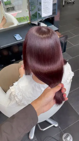 カラー 透明感カラー/ 梅田/Harukaのヘアスタイル