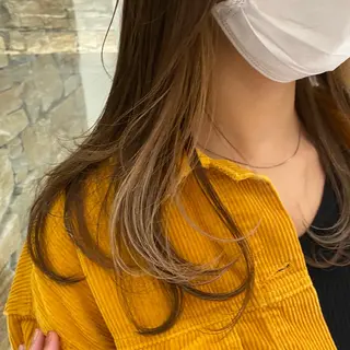 カラー ヒラノホナミ 🫧艶髪🫧髪質改善のヘアスタイル