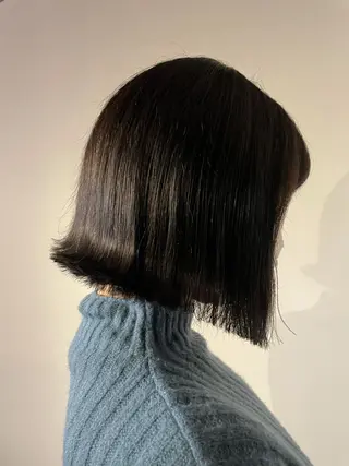 ミディアム カラー ヘアアレンジ マツエク・マツパ 透明感カラー/推しカ ラー☁️JURAのヘアスタイル