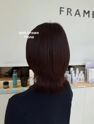 カラー 脇 幸枝のヘアスタイル