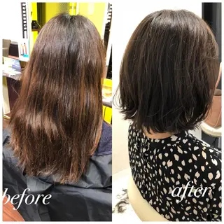カラー ママ美容師 ＊ヒマワリのヘアスタイル