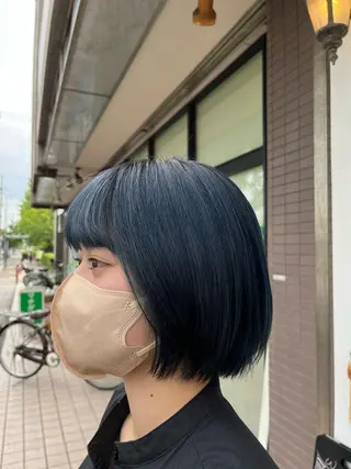 ミディアム RuLaN AMIのヘアスタイル