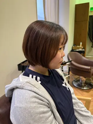 ショート 溝口 槙里也のヘアスタイル