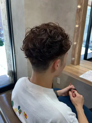 メンズ RIENS 高森俊輔のヘアスタイル