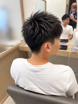 ショート メンズ 久木原 ゆりのヘアスタイル
