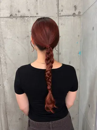 ロング カラー 🎗️かとう しほ🎗️のヘアスタイル