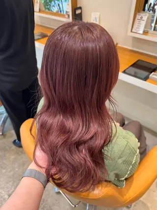ロング カラー 波津久 鈴愛のヘアスタイル