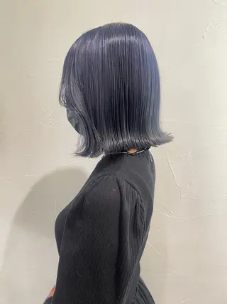 ショート カラー 〻ツヤハイトーン🩰 🤍HARUCAのヘアスタイル