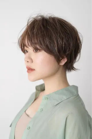 ショート 鈴木 美鈴のヘアスタイル