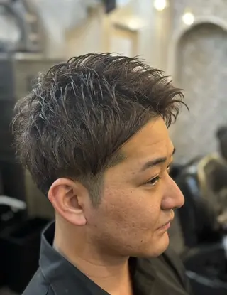 ショート メンズカット ひでよしのヘアスタイル