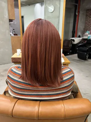 ミディアム カラー tomoメンズ特化 /パーマ/カットのヘアスタイル