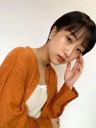 ショート レイヤー/大人ボブ| ワタナベ リョウカのヘアスタイル