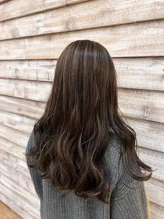 ロング カラー 🪩格安モデル 募集中🪩モエ🪩のヘアスタイル