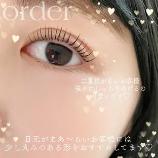 マツエク・マツパ Chisa 🌿jolie 栄店のマツエク・マツパデザイン