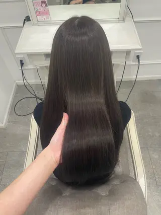 ロング 中村 心のヘアスタイル