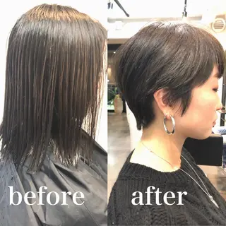 ショート 中野 恵脩のヘアスタイル