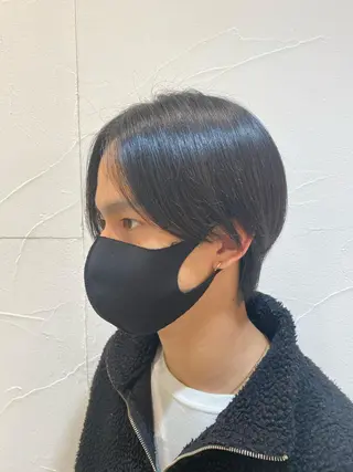 ミディアム メンズ メンズ特化型美容師 栗山勇人のヘアスタイル
