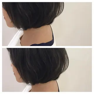 ショート カラー ﾊｲﾄｰﾝ/ｼｮｰﾄ 村上淳乃🐥のヘアスタイル