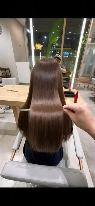 ロング 髪質改善カラー🫧 FUUMA🪽のヘアスタイル
