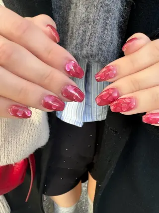 ネイル LAVISH 大和店 emi･:*+のネイルデザイン