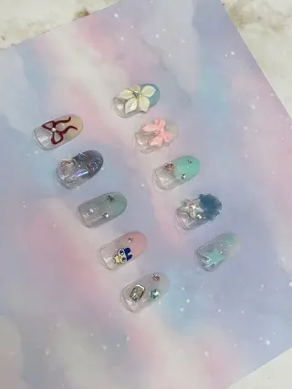 ネイル shiho セプトアカデミーのネイルデザイン
