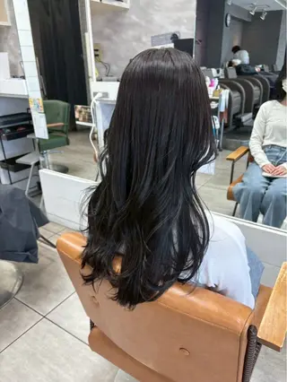 ロング カラー 本尾 空大のヘアスタイル